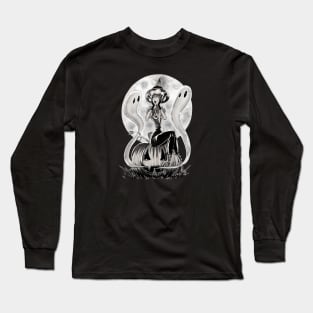 Lady Boo Long Sleeve T-Shirt